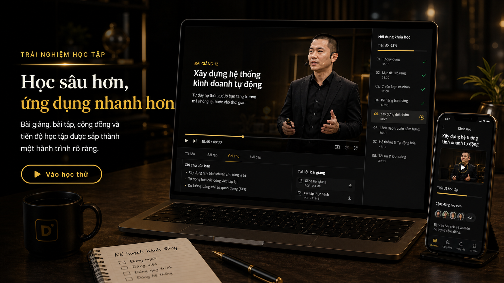 Người học theo chương trình của Phạm Ngọc Anh
