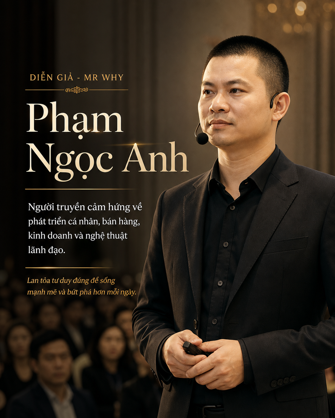 Phạm Ngọc Anh trên sân khấu đào tạo