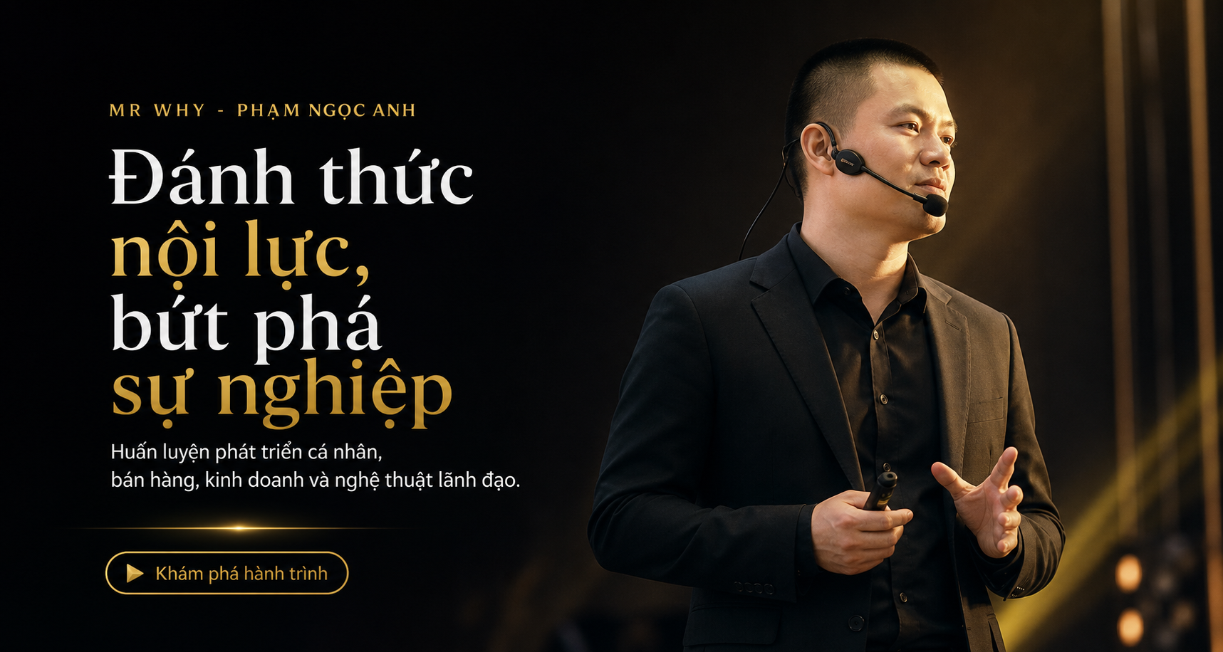 Phạm Ngọc Anh trên sân khấu truyền cảm hứng